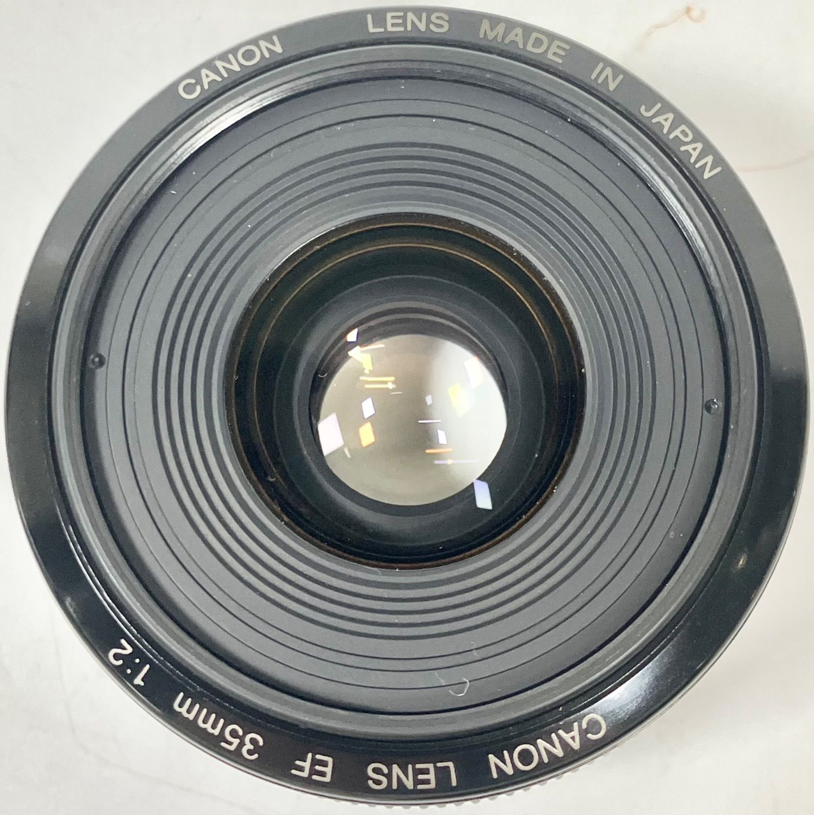 Canon　単焦点レンズ　 EF 35mm F1.2 プロテクター、フード付き PERGEAR 35mm F1.2 大口径 単焦点レンズ 手動焦点固定レンズ フードと