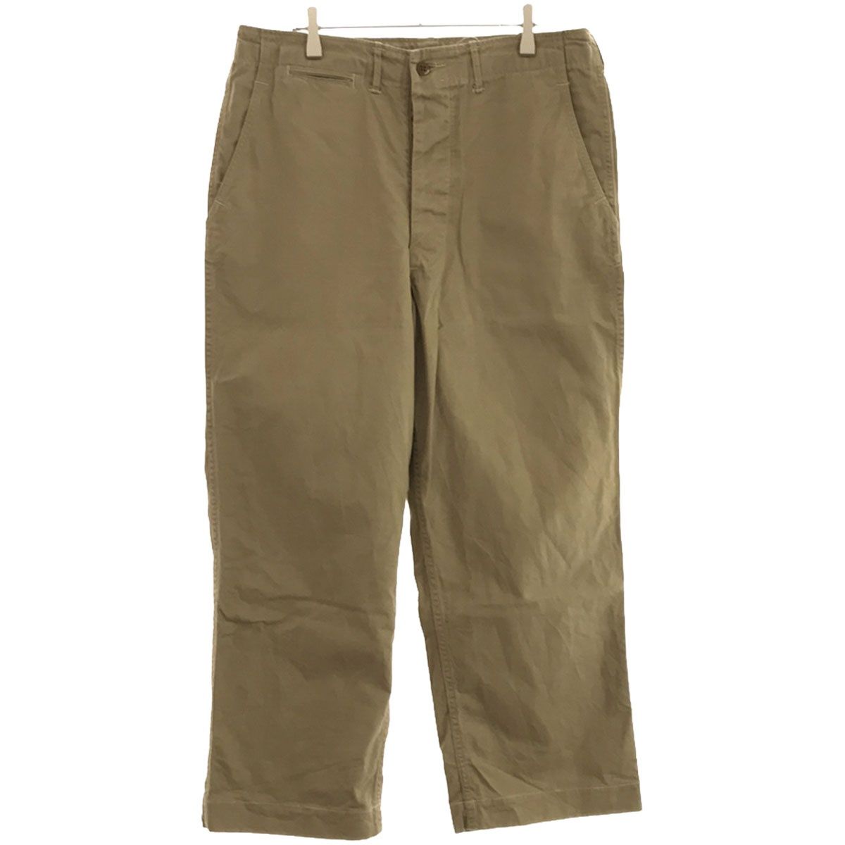 JELADO ジェラード 41Khaki Plain チノトラウザーズパンツ ピーナッツ L