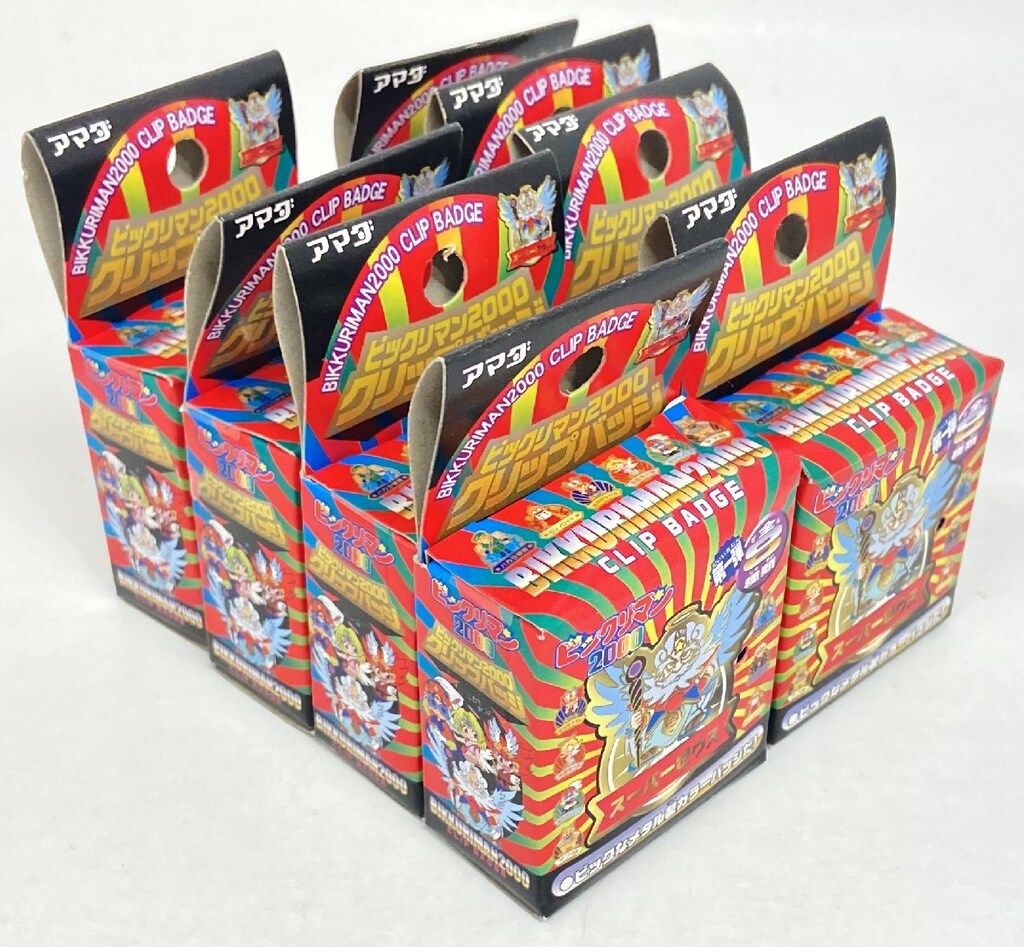 ビックリマン2000 クリップバッジ　未開封品 天田印刷加工 クリップバッジ 全8種セット/ビックリマン2000