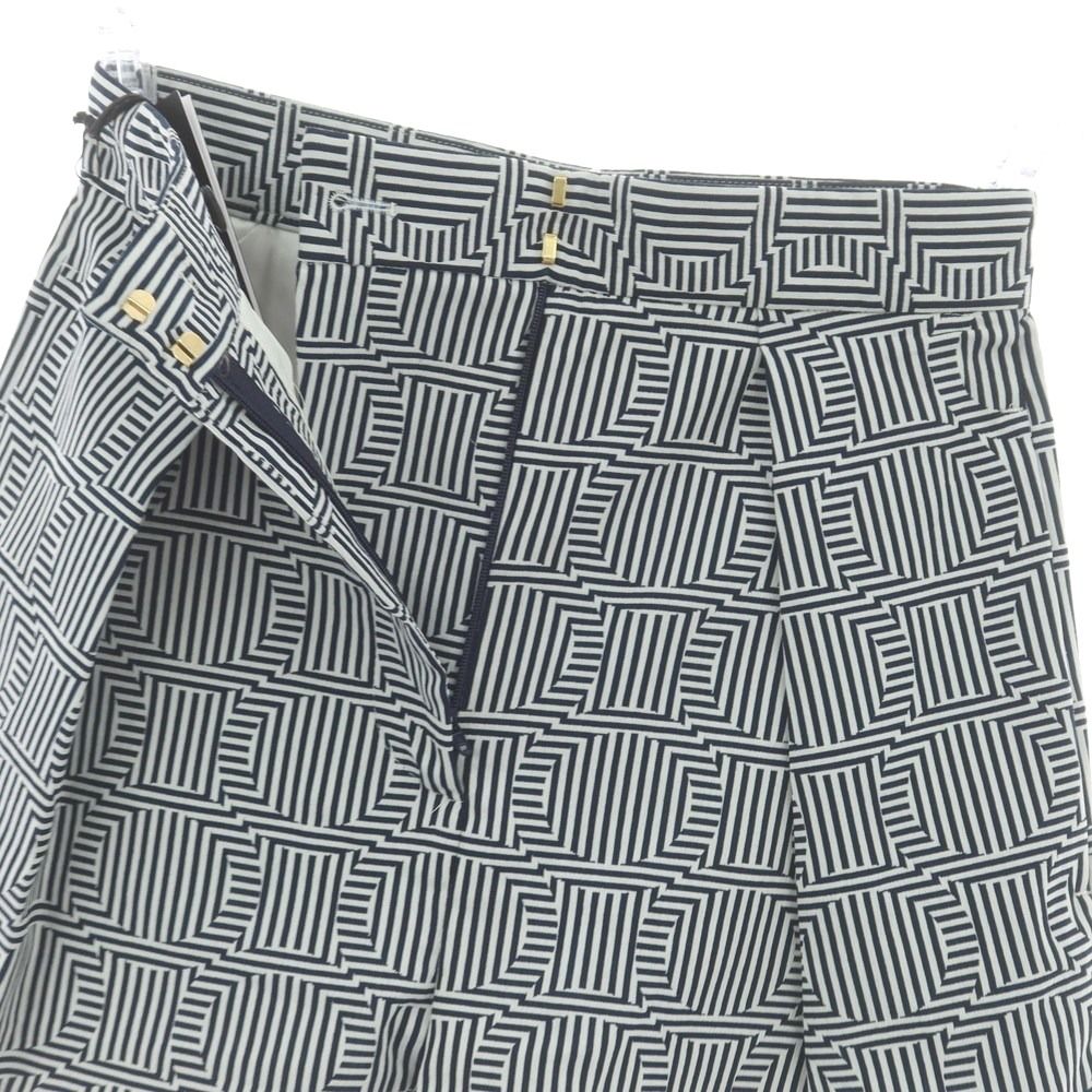 安心にご購入ください！ ピーティートリノ PT TORINO VIVIAN ストレッチ コットンナイロン ショートパンツ ネイビーxホワイト サイズ38 レディース