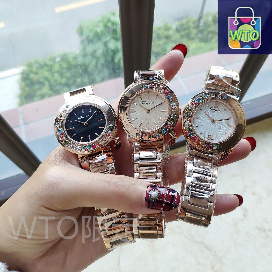 今日特価】Salvatore Ferragamo 腕時計-WTO輸入1 - メルカリ
