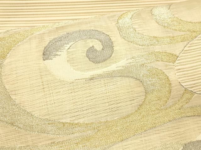 【着物と帯 時流】SN25803◆正絹 八寸夏名古屋帯◆絽綴れ 長尺 美品 水色 着物と帯 時流】SN25803◇正絹 八寸夏名古屋帯◇絽綴れ 長尺 美