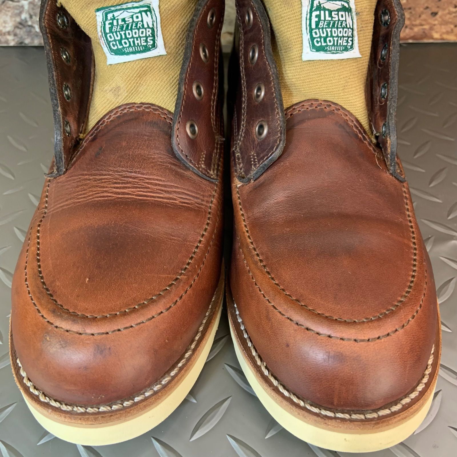☆FILSON別注 WOLVERINE 1000マイルブーツ W00283 US7.5D (25A4 ☆FILSON別注 WOLVERINE 1000マイルブーツ W00283 US7.5D (25A4