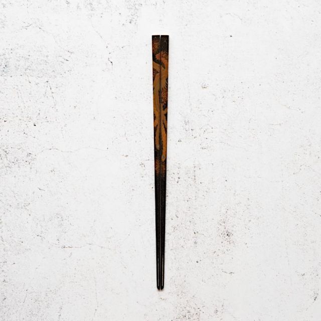 懐石 松花堂 垂れ柳 紋 蓋物 漆塗 十客(LC413) 懐石 松花堂 垂れ