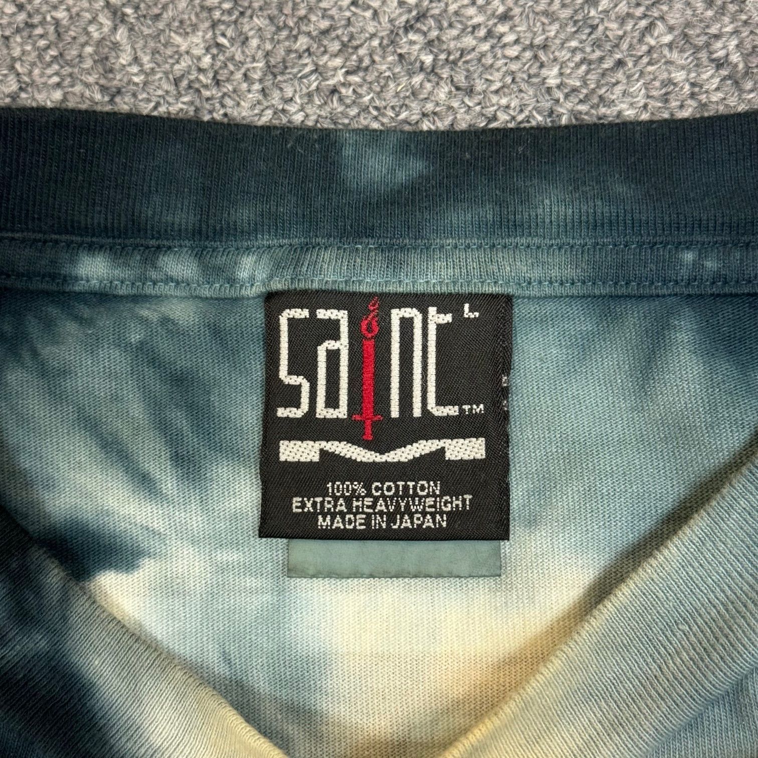定価38500円 SAINT MICHAEL 23SS LS TEE / SM6 / TIE DYE タイダイ 