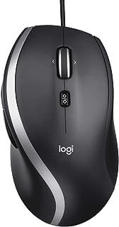 Logicool ロジクール 有線 マウス M500s 高速スクロールホイール 7ボタン USB ブラック 有線マウス 4000dpi M500 windows mac chrome