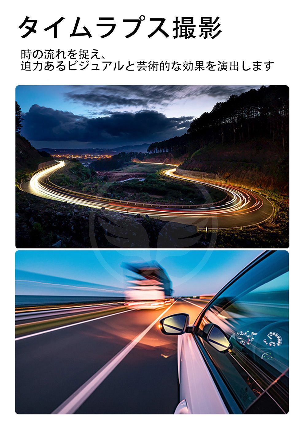 5K超高清デュアルスクリーンアクションカメラ｜IP68防水 手ブレ補正