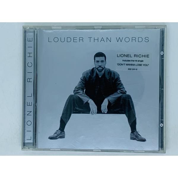 CD 独盤 ライオネル・リッチー Louder Than Words / Lionel