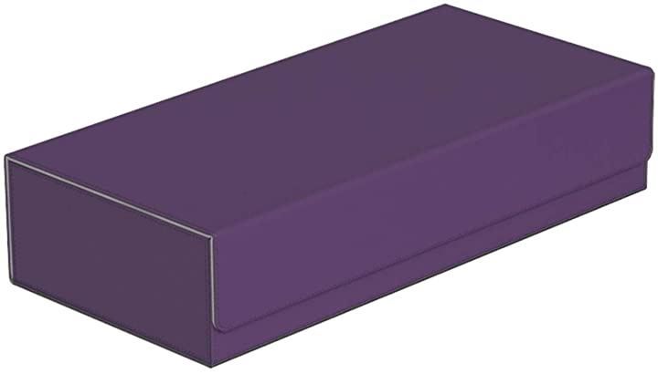 Cicogna トレカ カードデッキケース トレーディング 約550枚収納 レザー カードケース ホルダー ストレージボックス タイプD パープル タイプD パープル