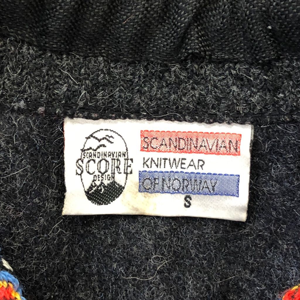 ノルウェー製 SCANDINAVIAN SCORE チロリアンニット セーター ユーロ