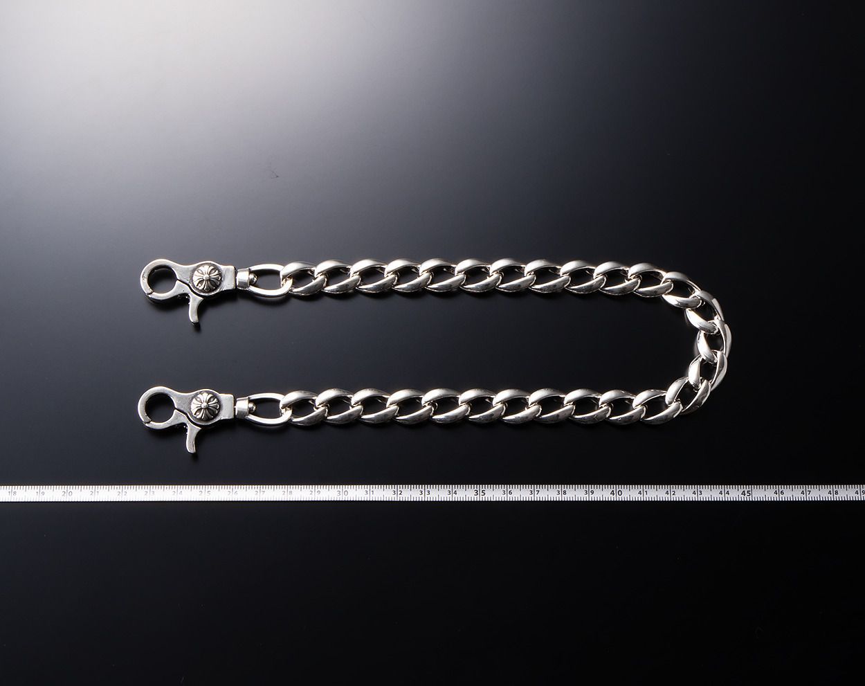 【在庫限り‼️】タイニーフック ウォレットチェーン シルバー925刻印 タイニーフック ウォレットチェーン シルバー925刻印