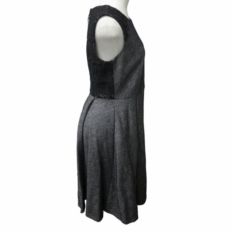 エムプルミエ ブラック M-Premier BLACK 美品 ノースリーブワンピース