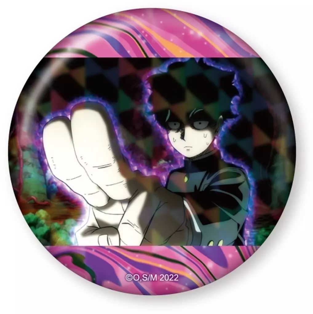 影山茂夫　缶バッジ モブサイコ100 Ⅲ だけ缶 影山茂夫だけトレーディング缶バッジ 全7種