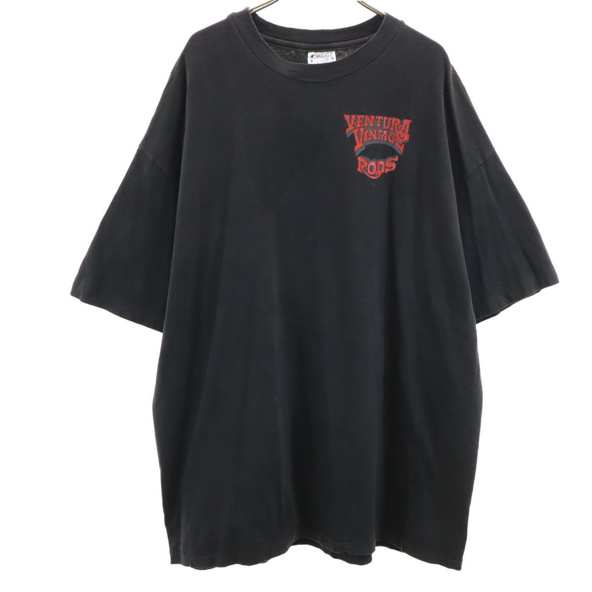 Hanes ヘインズ 80s 90s USA製 オールド バックプリント 半袖 T