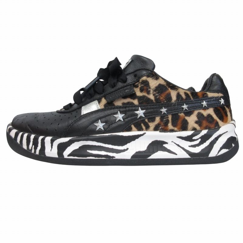 PUMA×PAUL STANLEY スニーカー　プーマ　ポールスタンレー プーマ×「KISS」ポール・スタンレーのスニーカー、メイク着想の