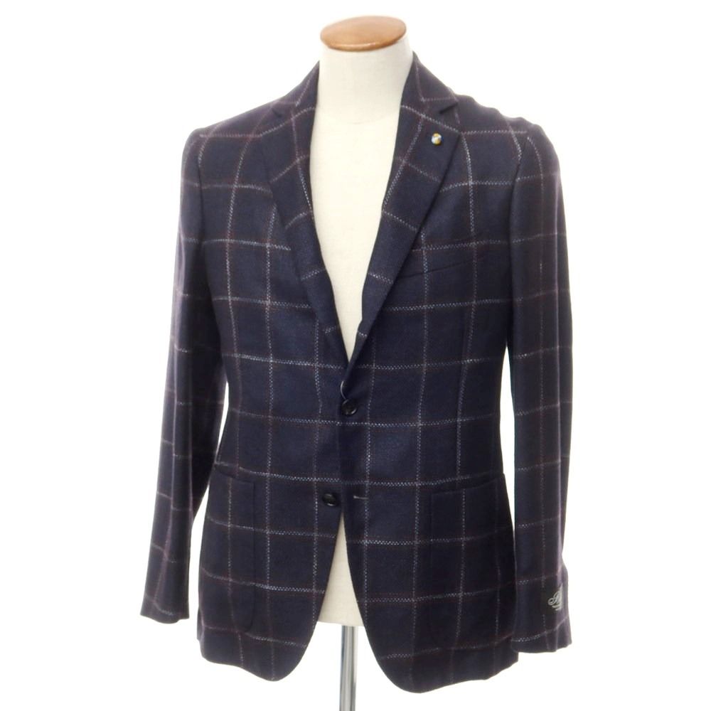 中古】【未使用】ベルベスト Belvest JACKET IN THE BOX ウールシルク 