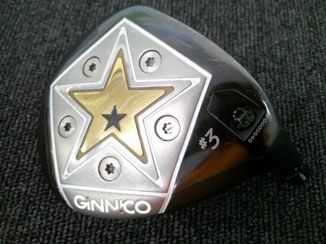 イオン GINNICO フェアウェイウッド 3W 15° ヘッドのみ ジニコ ジニコ3