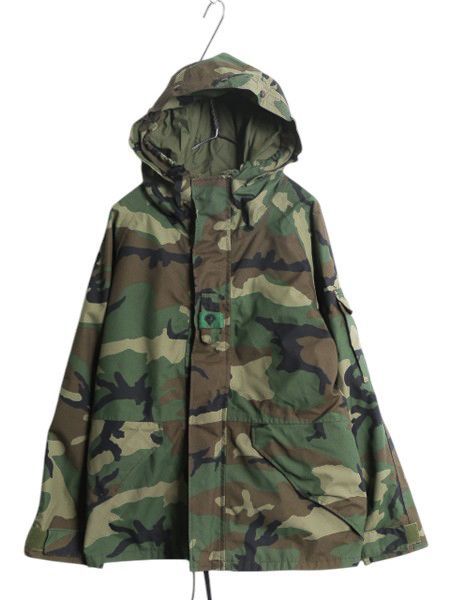 90s 米軍実物 US ARMY ECWCS ゴアテックス ウッドランドカモ