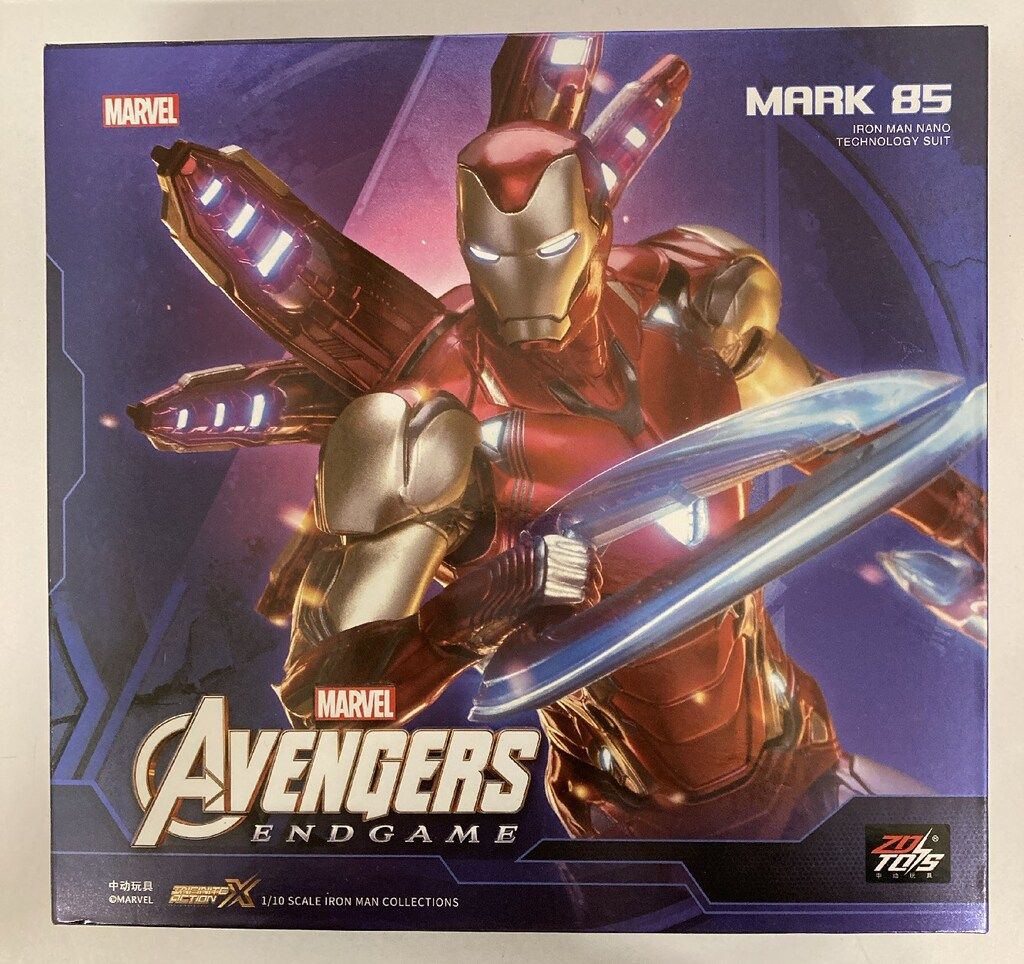 中動玩具 INFINITE ACTION X ZDToys MARK 85 / IRON MAN NANO TECHNOLOGY SUIT
