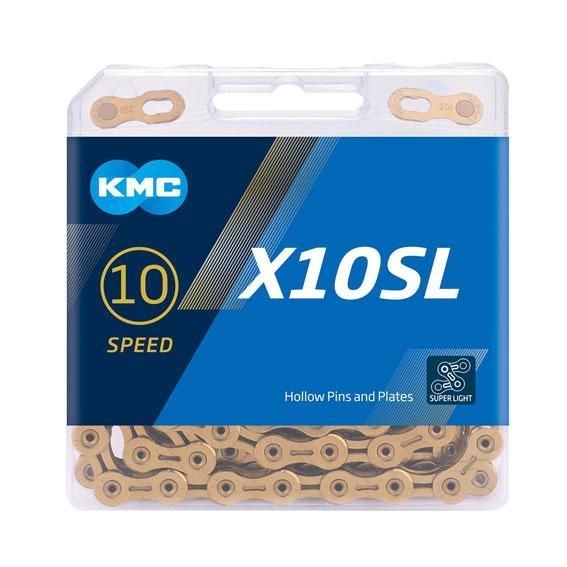 KMC||チェーン|X10SL TI-GOLD-N||ケーエムシー