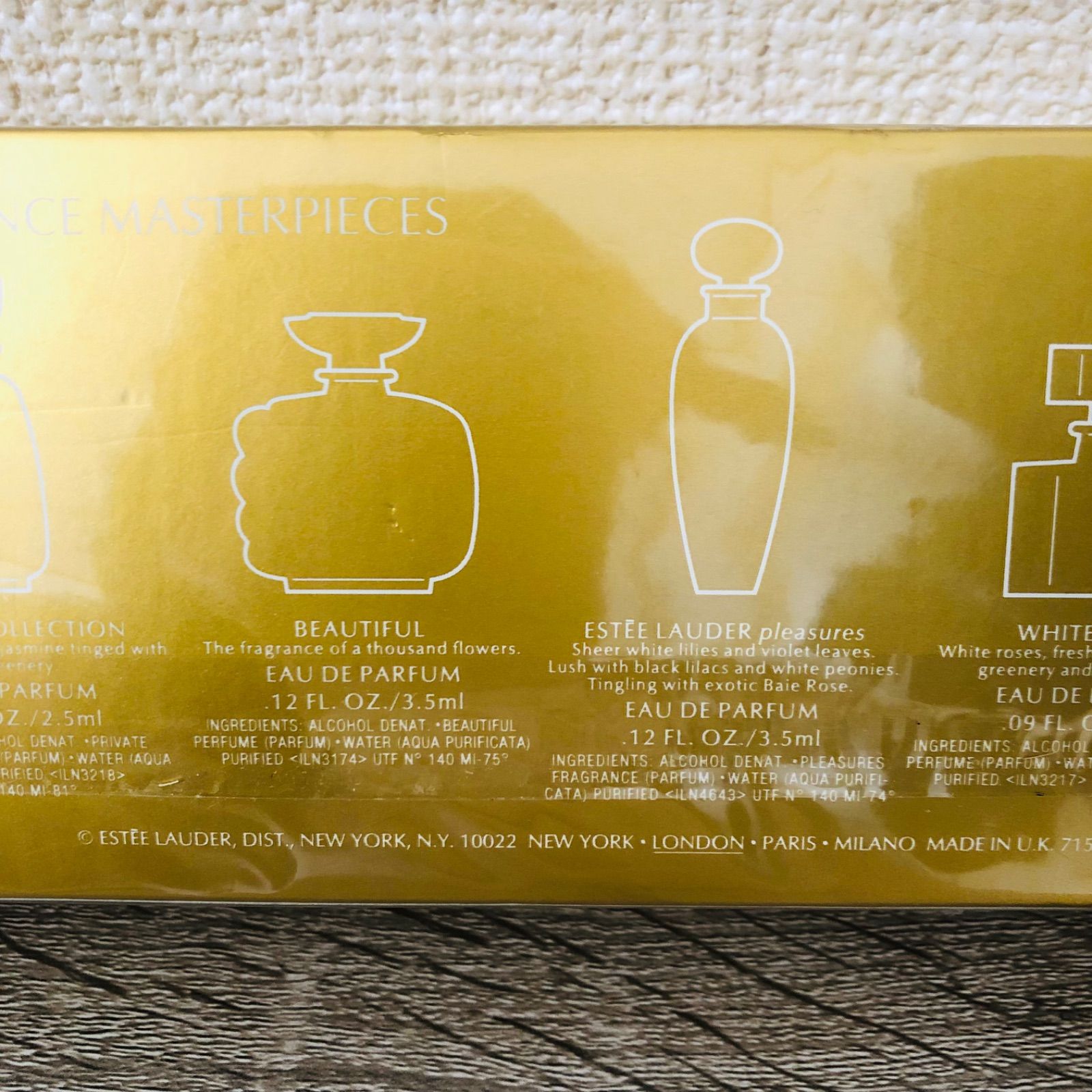 10M-684 Estee Lauder エスティローダー 香水ミニ 6本セット FRAGRANCE MSTERPIECES