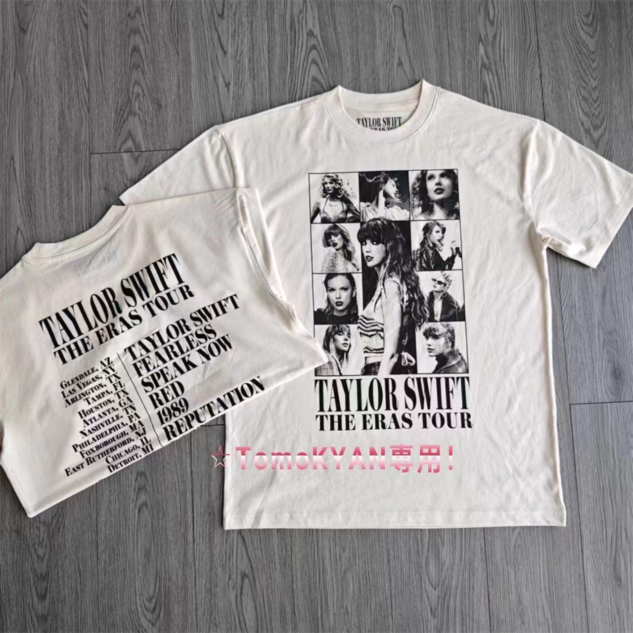 テイラースウィフト Taylor Swift The Eras Tour 2024 Tシャツ - メルカリ