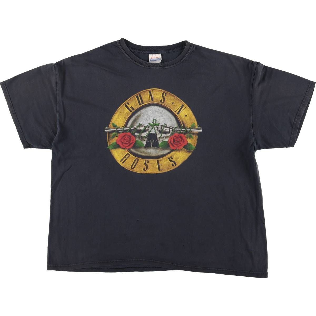 古着 ヘインズ Hanes GUNS N ROSES ガンズ アンド ローゼズ バンドTシャツ バンT メンズXXL相当|eaa554863