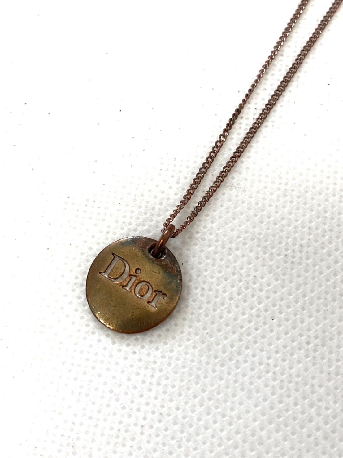 Dior ネックレス Christian Dior クリスチャンディオール ロゴ ネックレス
