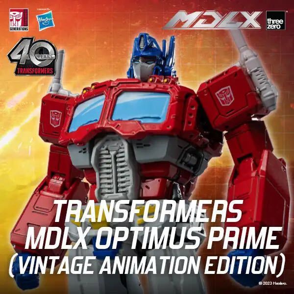 Threezero MDLX 限定品 オプティマスプライム アニメーション.Ver 新品