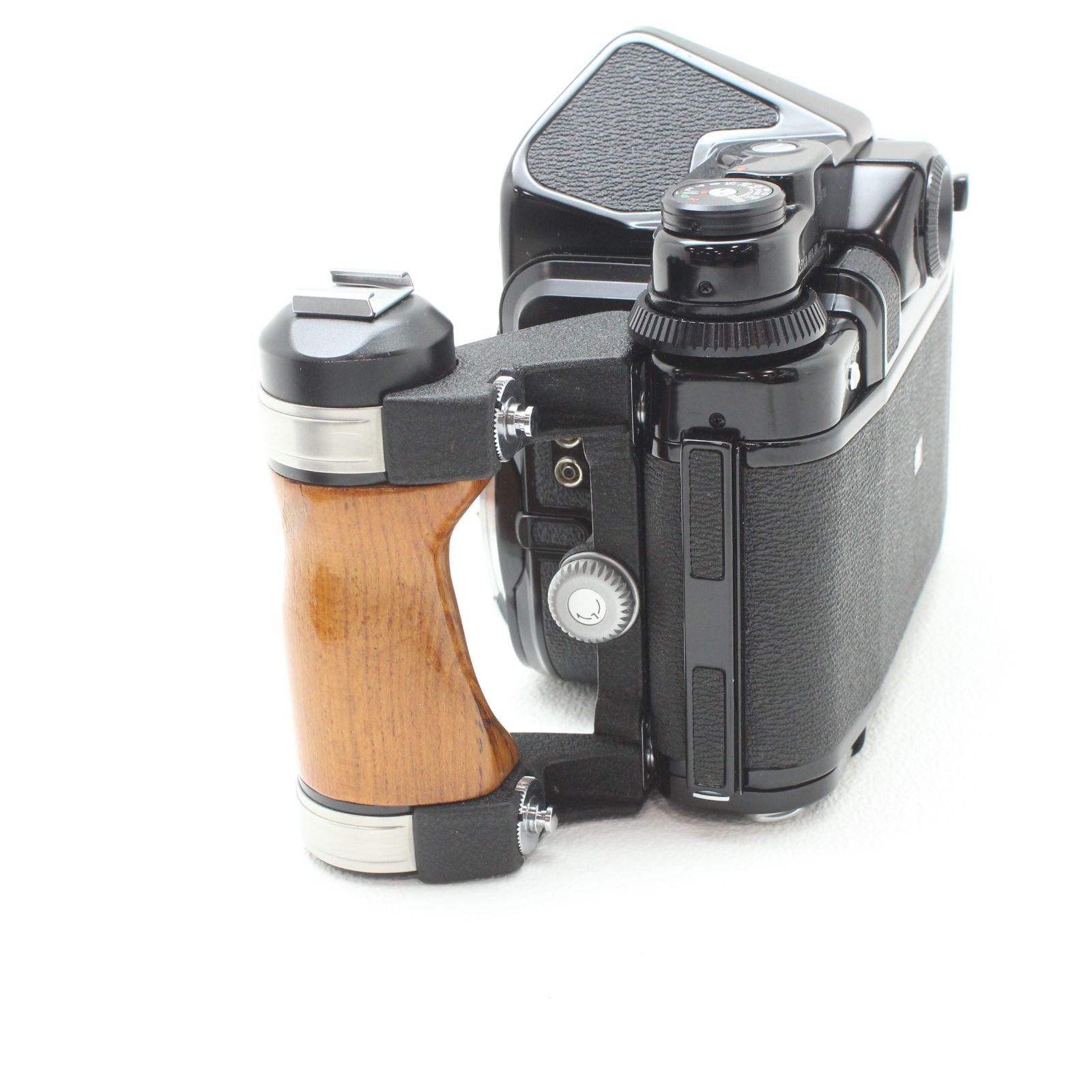 PENTAX 67 IIカメラボディ + 専用グリップ 木製カメラハンドグリップ、ペ税67、6x7、6x7、左右ハンドル