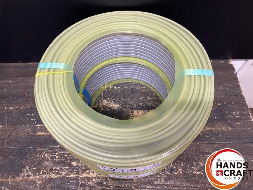 住電 VVF 3×1.6mm×2巻 伝票直貼り 製造より1年以内のものを発送します ハンズクラフト久留米上津BP店