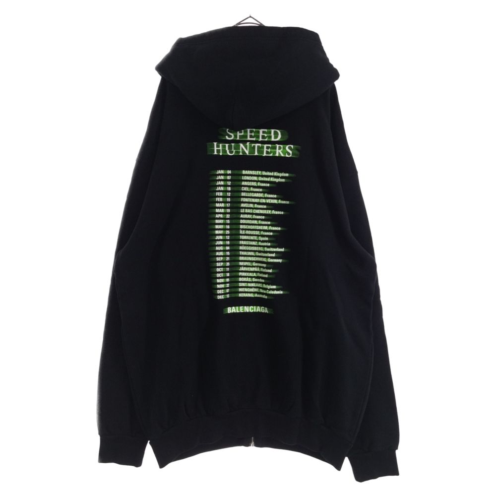 BALENCIAGA (バレンシアガ) 19SS Speed Hunters Zip Up Hoodie