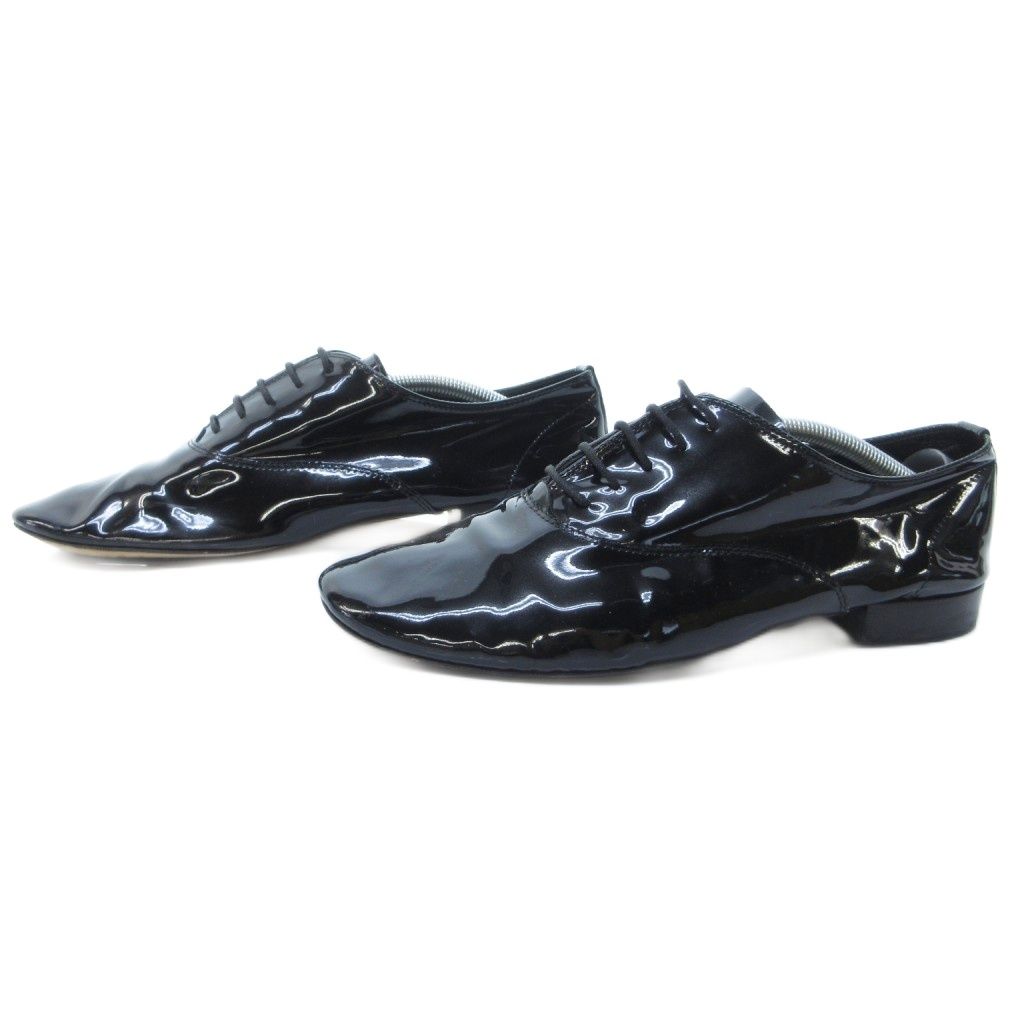レペット Repetto エナメル レースアップオックスフォード