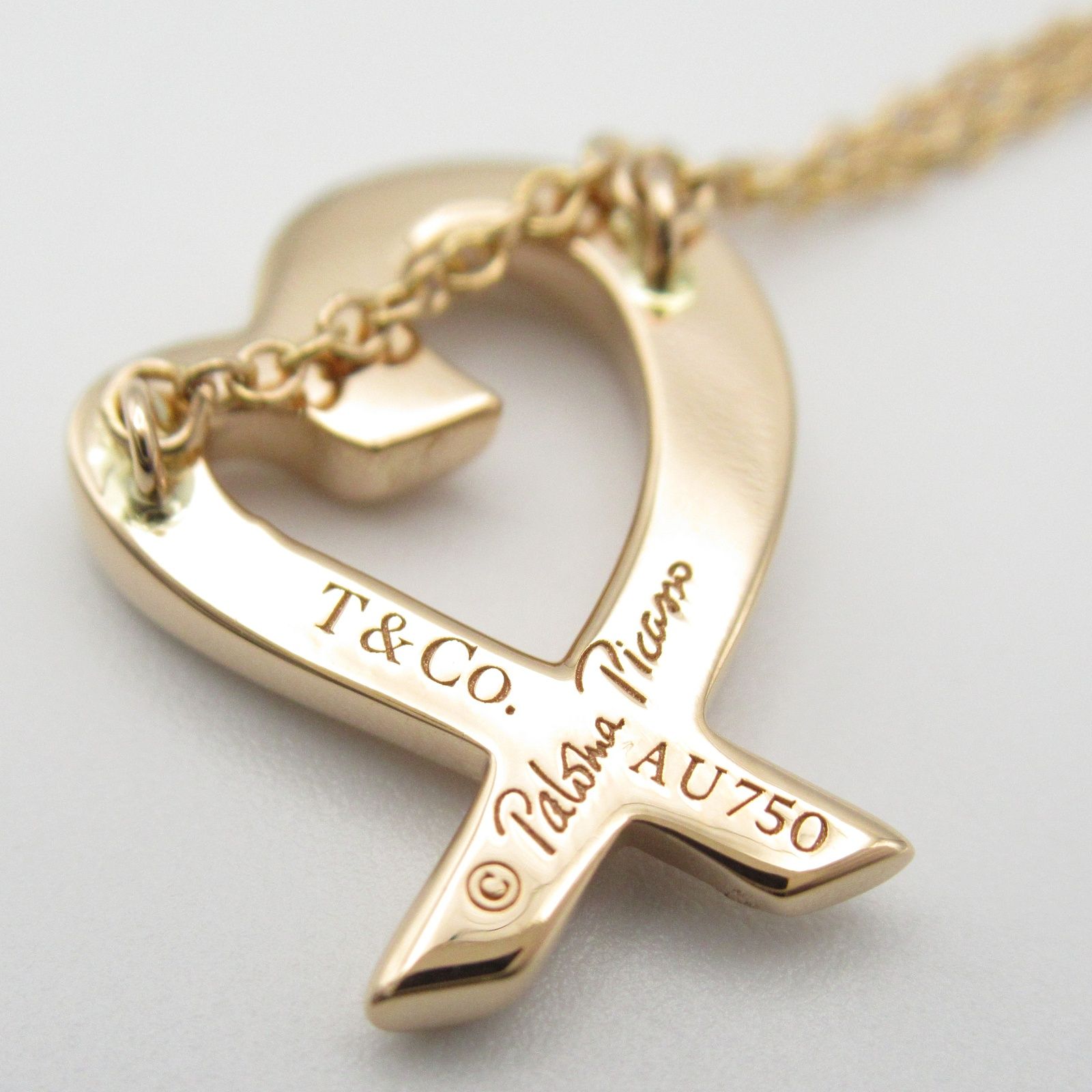 ティファニー TIFFANY&Co. ネックレス ラヴィングハート シルバー