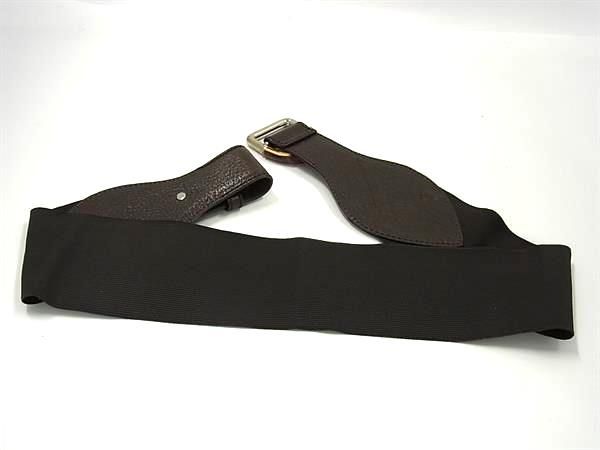 ■美品■ GUCCI グッチ 232841 バンブー キャンバス×レザー ベルト 表記サイズ 75/30 レディース ブラウン系 FN0819 □美品□ GUCCI グッチ 232841 バンブー キャンバス×レザー ベルト