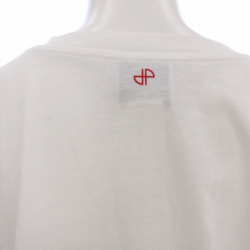 パトゥ PATOU amour amour Tシャツ 21AA3-JE033-99 半袖 ロゴ S 白 ホワイト /☆G43 レディース パトゥ PATOU amour amour Tシャツ 21AA3-JE033-99 半袖 ロゴ S