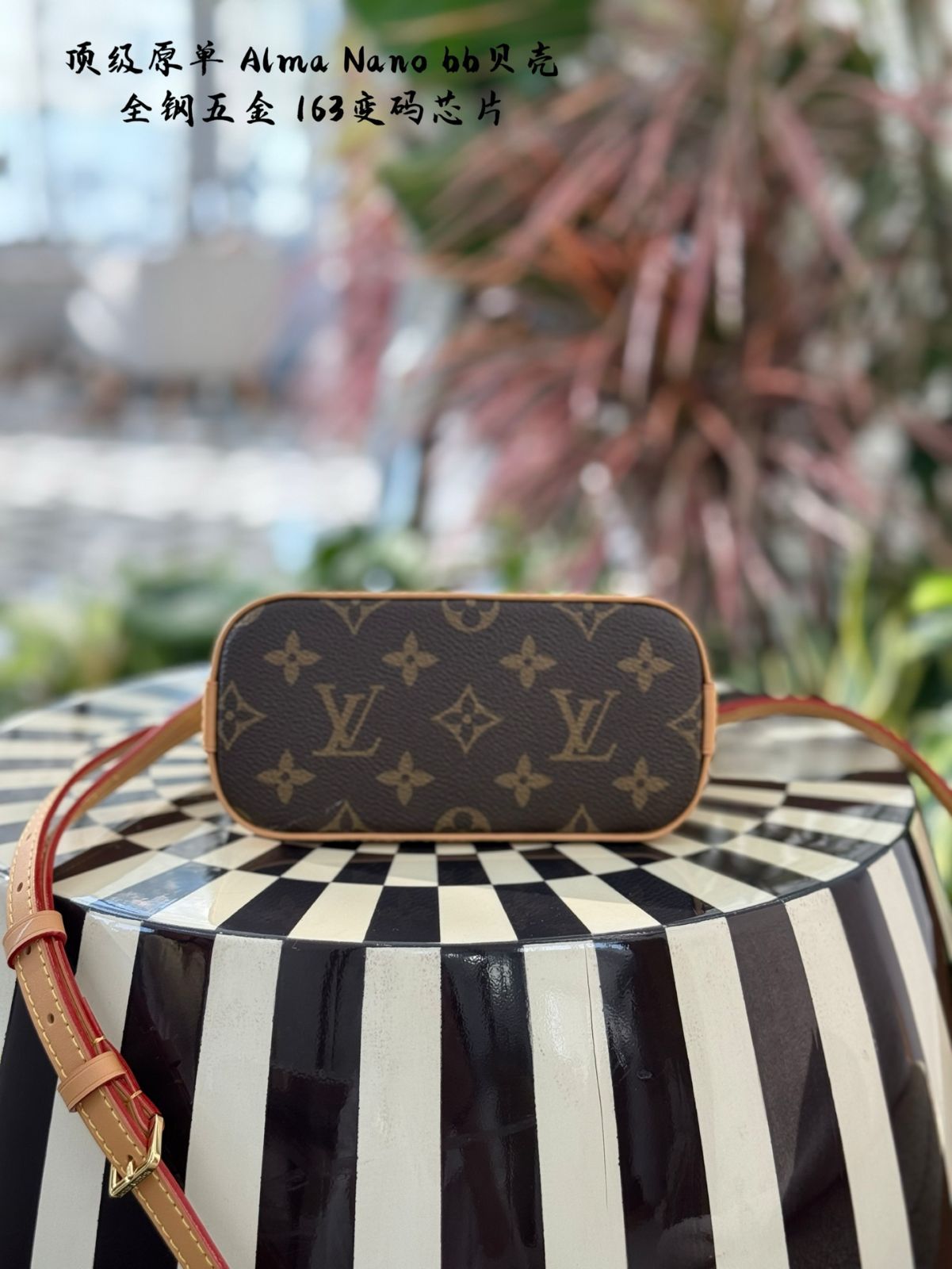 ★LOUIS VUITTON★ M82717 ナノ アルマ Authentic LOUIS VUITTON Monogram Nano Alma M82717 Bag #M82