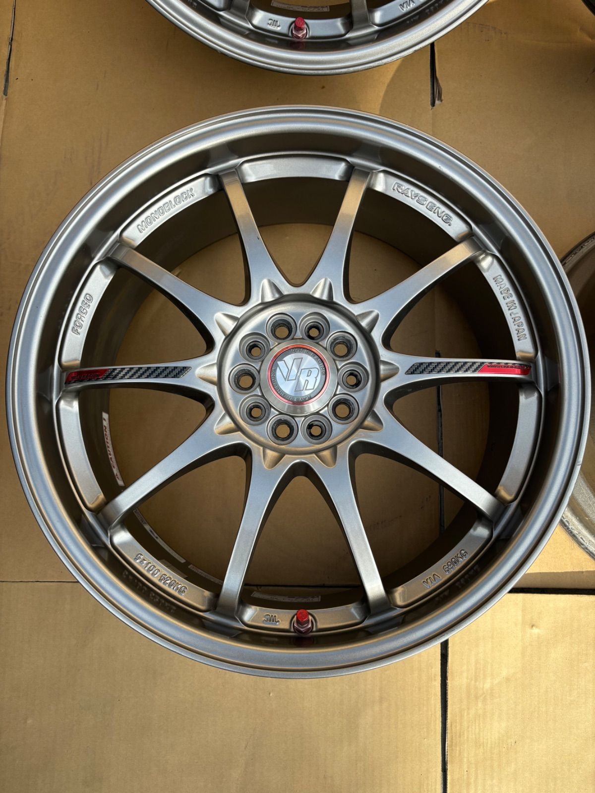 ☆RAYS VOLK RACING CE28 GENESIS 18インチ 7.5J +50 100 5H