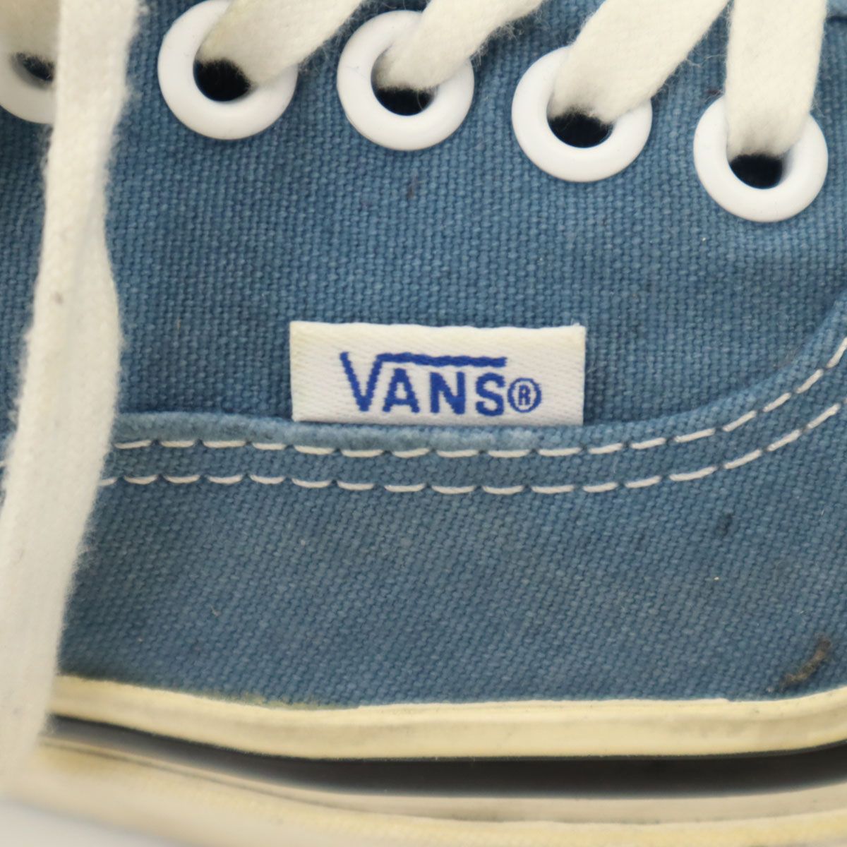 VANS バンズ オーセンティック スニーカー US9.5 ブルー メンズ 古着