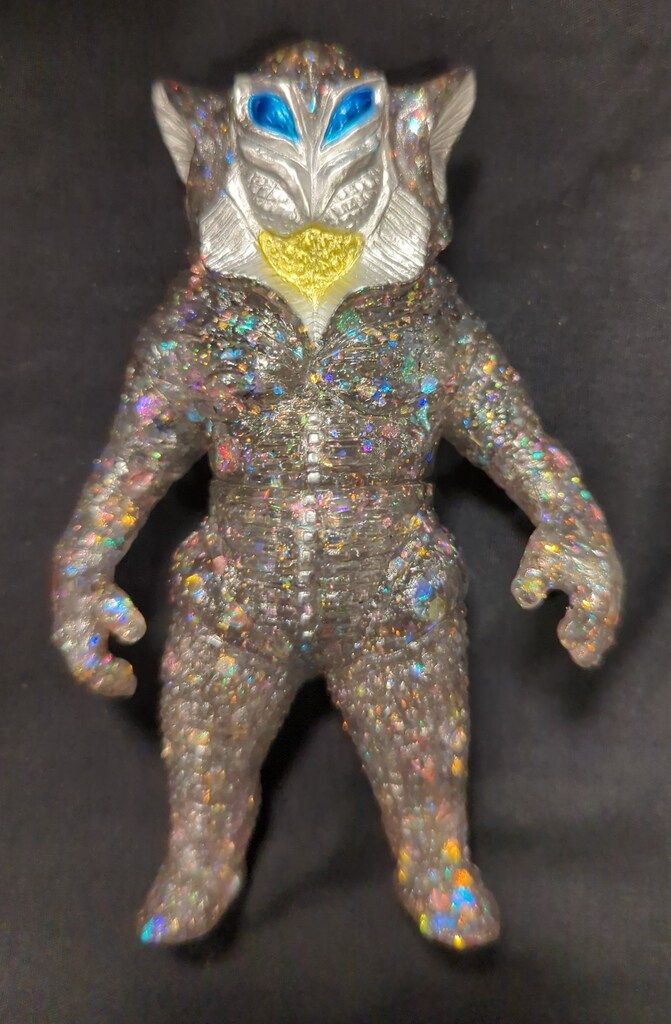 マックストイ ミニソフビ怪獣倉庫シリーズ メフィラス星人 ゴールドラメ クリア マックストイ ミニソフビ怪獣倉庫シリーズ メフィラス星人