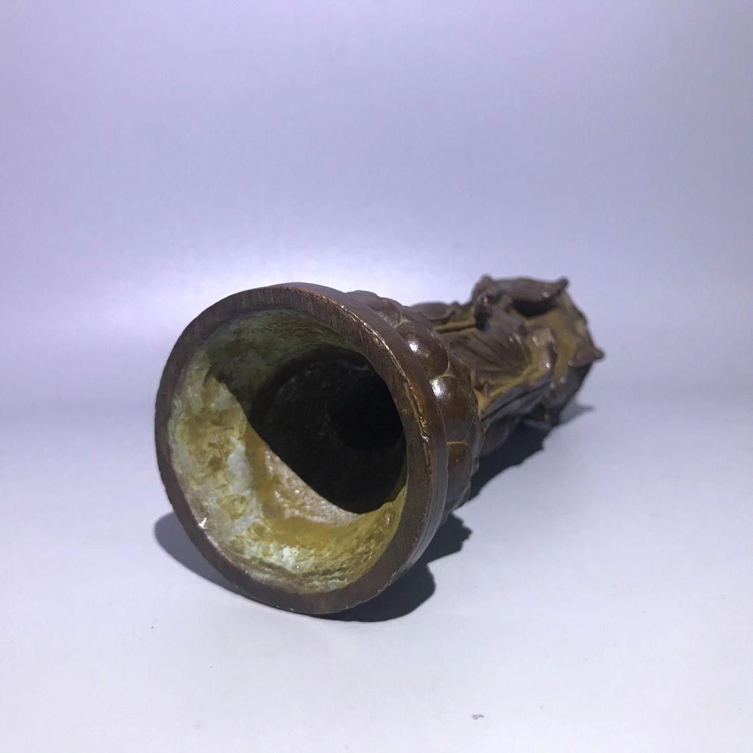 銅細工 西方三聖仏像の置物 装飾品 工芸品 美術品 - メルカリ