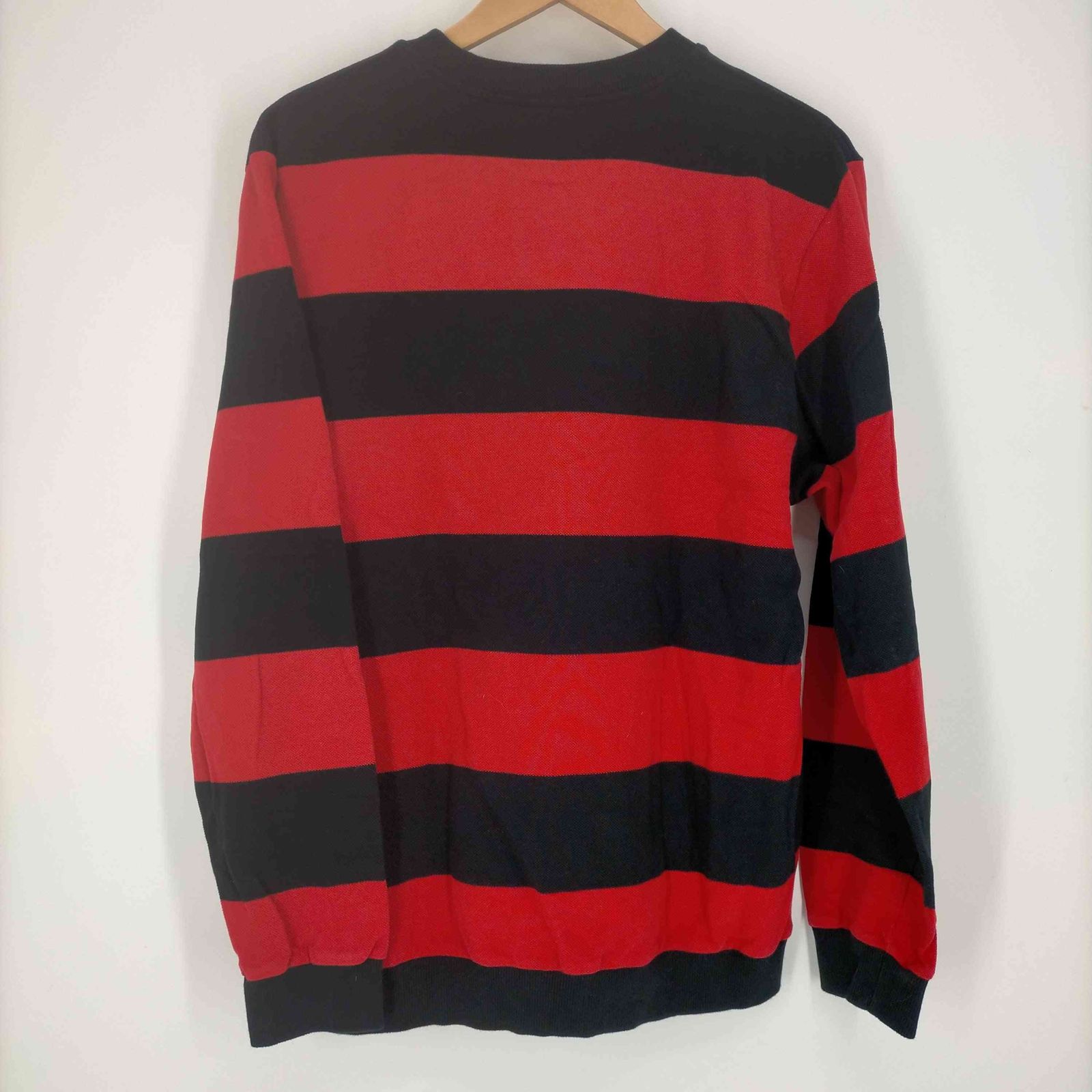 シュプリーム Supreme 16SS Striped Pique Crewneck クルーネック ボーダー ロング Tシャツ メンズ  import：M - メルカリ