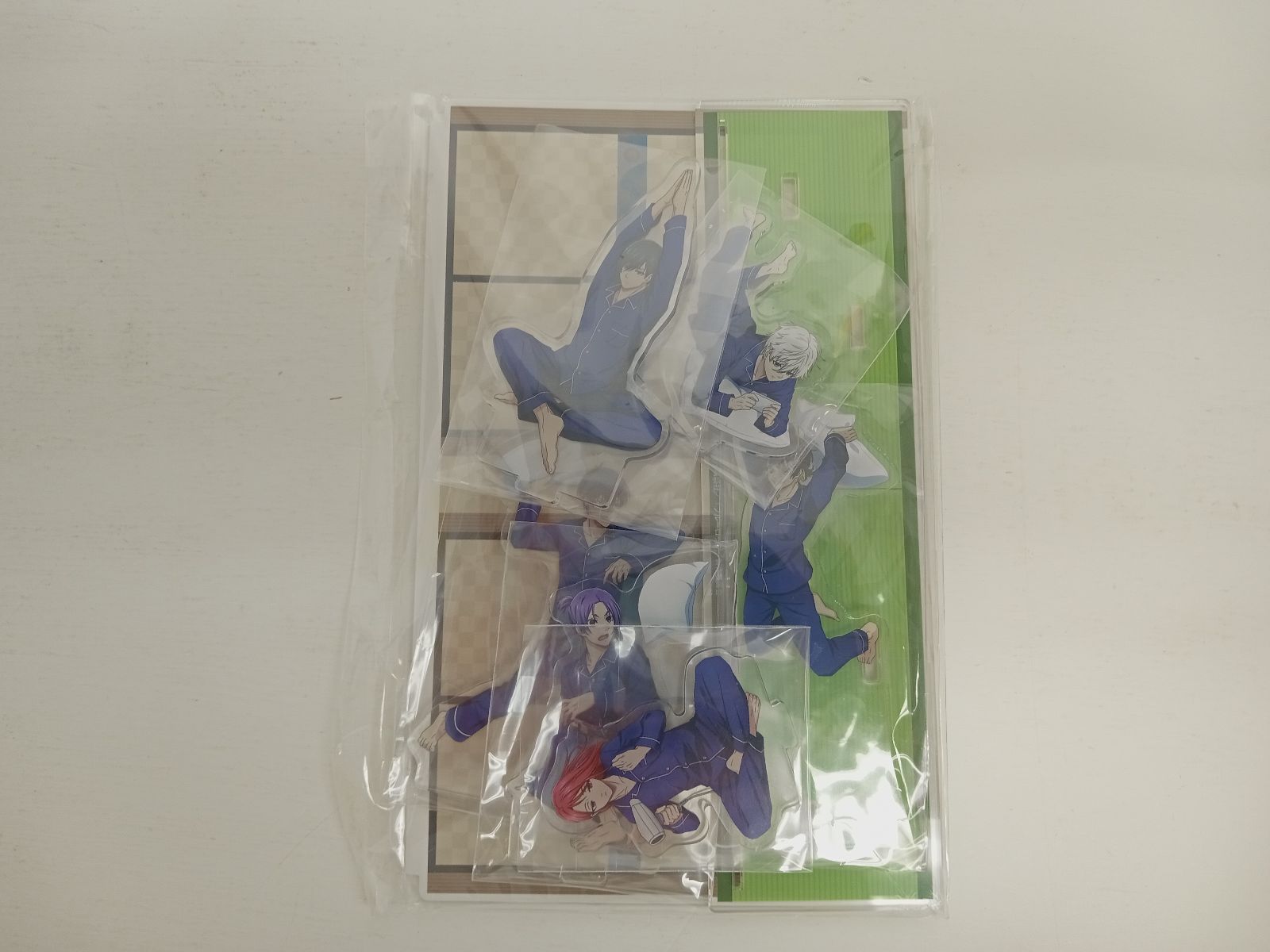 ブルーロック ホテルコラボ アクリルスタンド アクリルジオラマ 玲王 凛 潔 蜂楽 凪 千切 未開封品 M-5908