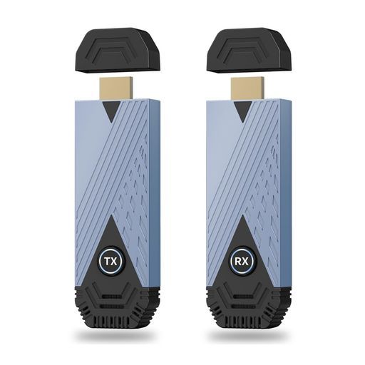 ワイヤレスHDMI無線送受信機セット小型8台増設可能収納に便利無線化30m