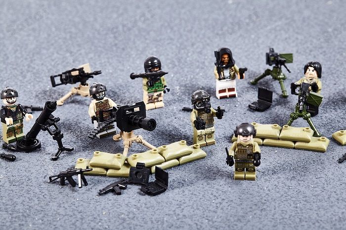 LEGO レゴ 互換 ブロック プラモデル ミリタリー ミニフィグ 武装