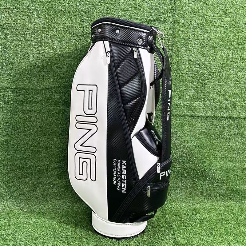 PING ゴルフバッグ キャディバッグ 自立型 安定感 防水耐摩耗性 撥水性 練習用