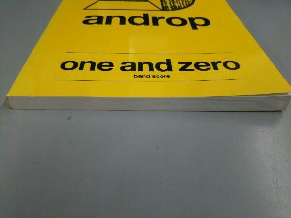 androp one and zero relight バンドスコア androp アンドロップ one and zero バンドスコア 楽譜 スコア