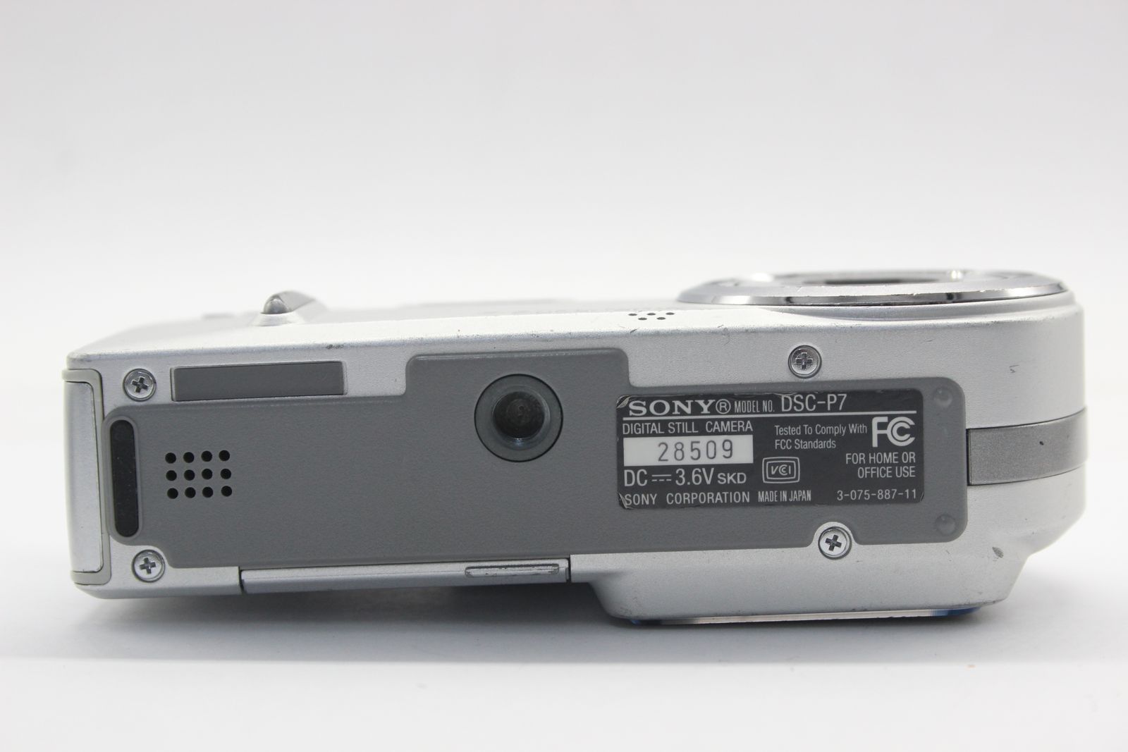 返品保証】 ソニー Sony Cyber-shot DSC-P7 3x バッテリー付き