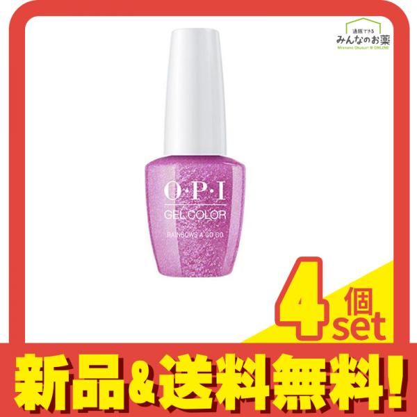 O・P・I  ジェルカラー BY OPI GCSR4 15mL 4個セット まとめ売り