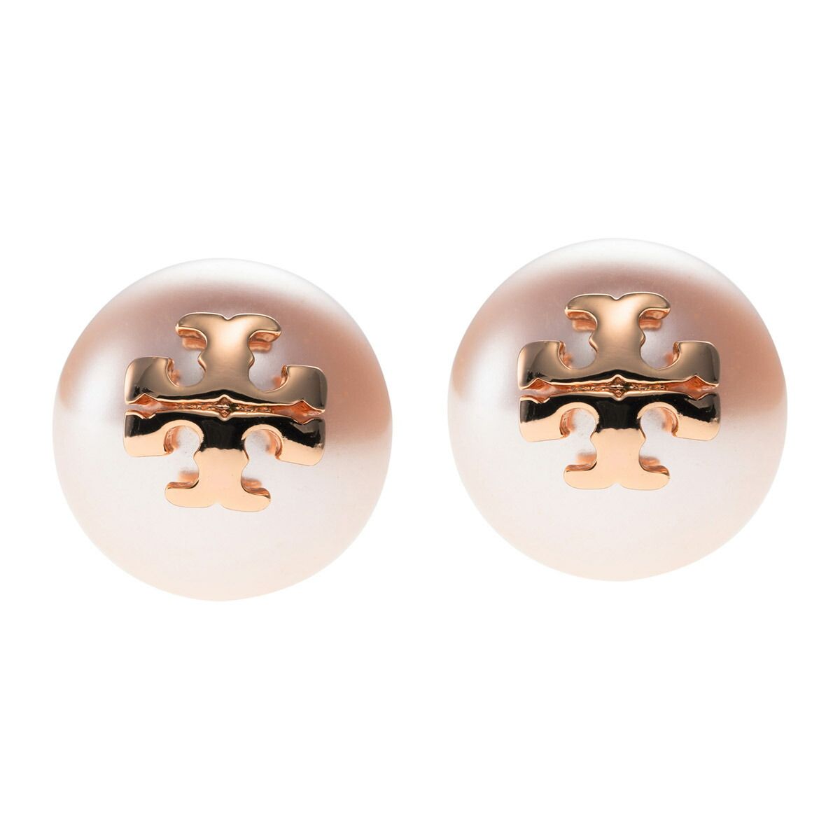 【トリバーチ】ピアス ローズゴールド トリーバーチ TORY BURCH ピアス （ローズゴールド